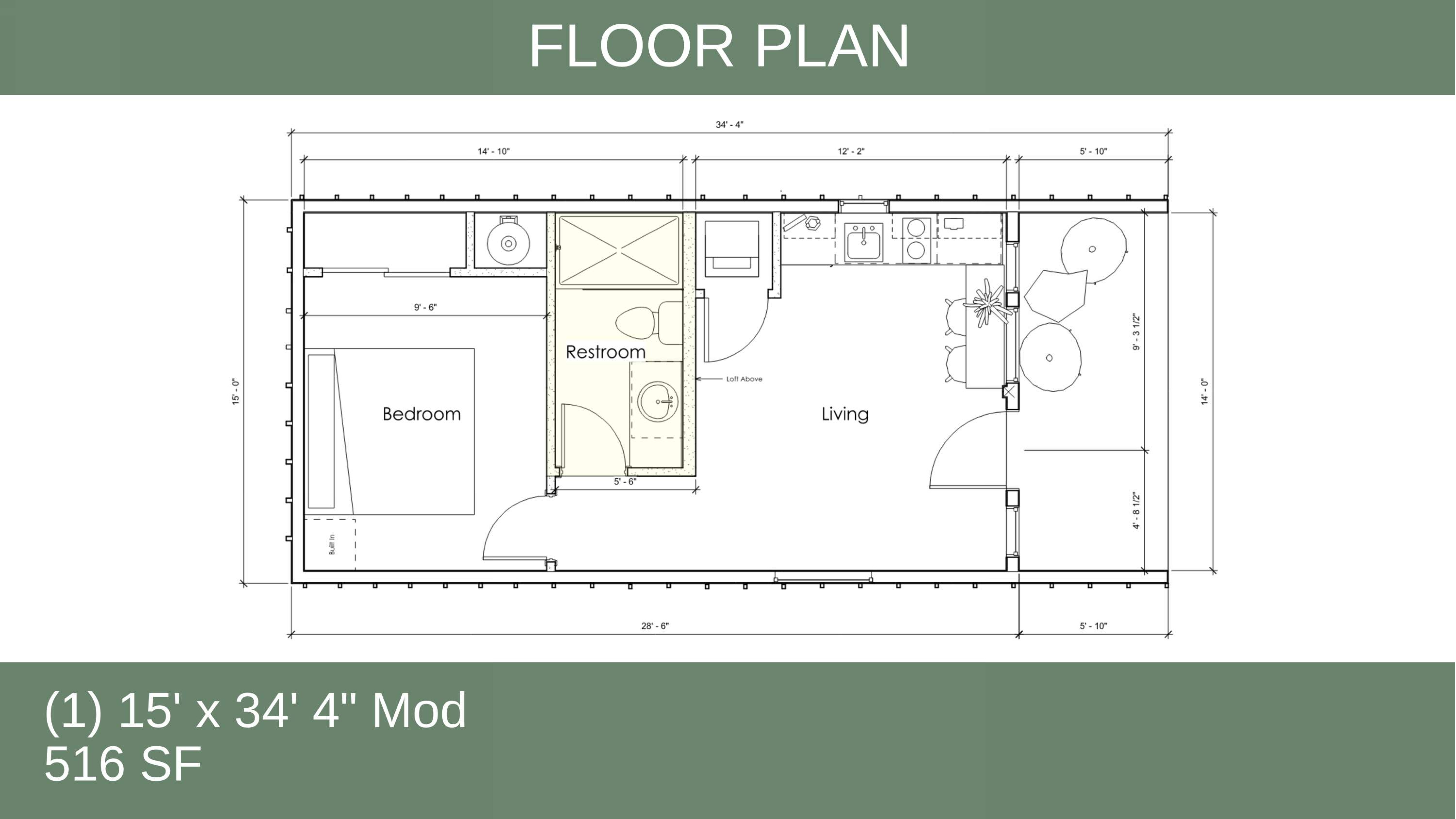 Austin ADU Floor Plan