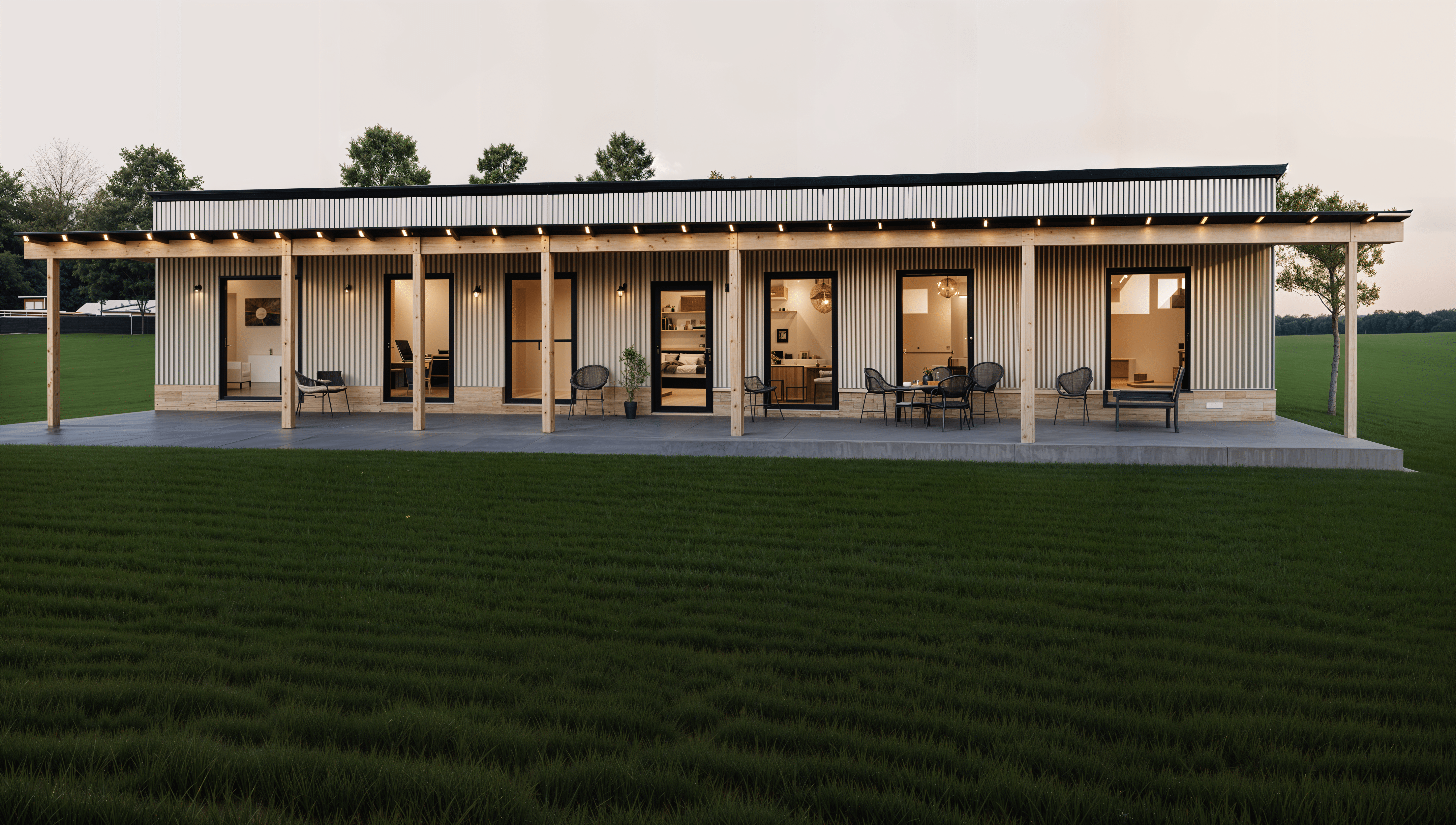 Contemporary Front-Facing Small Lot Design